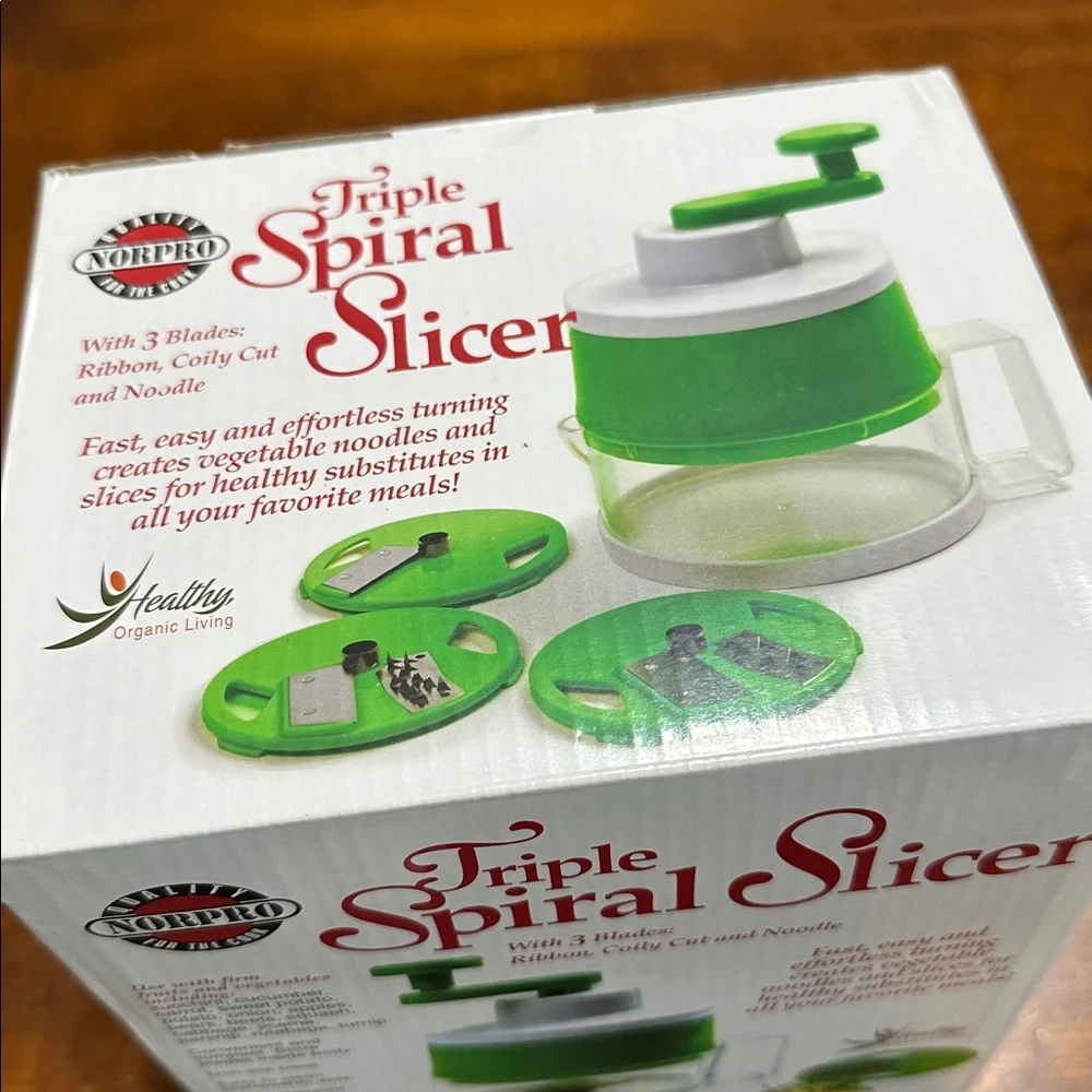 NORPRO Triple Spiral Slicer 3 Blades NWT